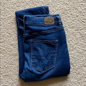 AE high rise curvy jeggings